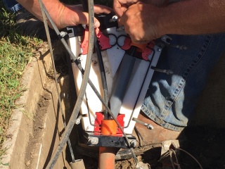 Blowing fiber into conduit