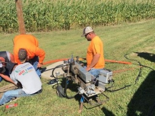 Blowing fiber into conduit